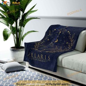 Velaris Stars Blanket Acotar Merch A Court Of Thorns And Roses Gifts 2