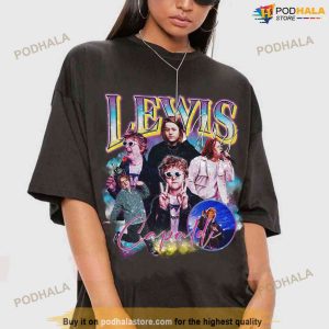 Vintage 90s Retro Lewis Capaldi Shirt, Lewis Capaldi Fan Gift