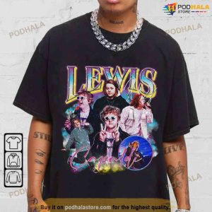 Vintage 90s Retro Lewis Capaldi Tshirt Lewis Capaldi Fan Gift