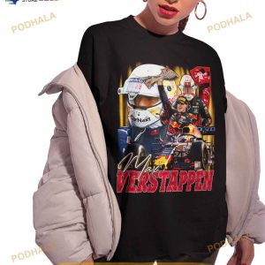 Vintage Bootleg Max Verstappen Shirt Formula 1 Tshirt 3