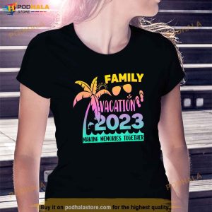 Vintage Family Trip Summer Vacation Beach 2023 Shirt 4