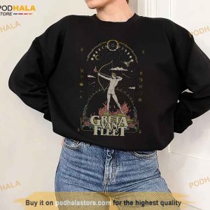 Vintage Greta Van Fleet Shirt Merch, Greta Van Fleet Tour Gift For Fans