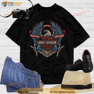 Vintage Harley Davidson Eagle Shirt, Motor Harley Davidson Cycles Shirt