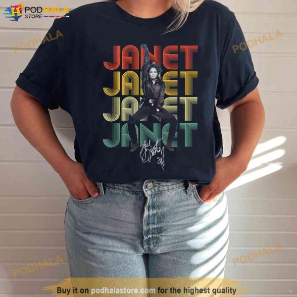 Vintage Janet Jackson Shirt, Retro Janet Jackson Together Again Tour 2023 Merch