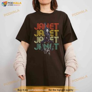 Vintage Janet Jackson Shirt Retro Janet Jackson Together Again Tour 2023 Merch 2