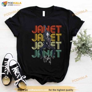 Vintage Janet Jackson Shirt Retro Janet Jackson Together Again Tour 2023 Merch 3