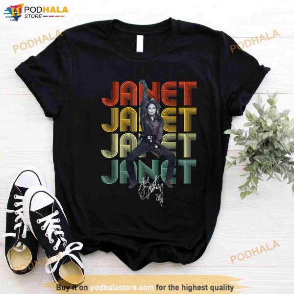 Vintage Janet Jackson Shirt, Retro Janet Jackson Together Again Tour 2023 Merch