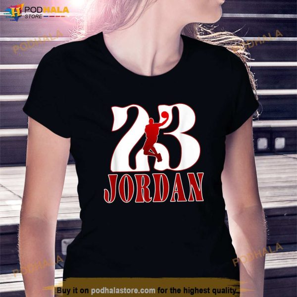 Vintage Jordan Basketball player Gift For Men Boys Shirt