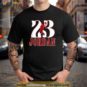 Vintage Jordan Basketball Player Gift For Men Boys Shirt 2