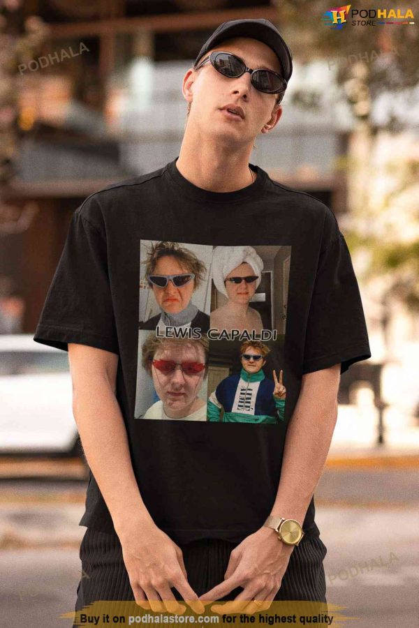 Vintage Lewis Capaldi Homage Retro Shirt, Meme Lewis Capaldi Gift For Fans