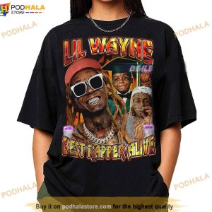 Vintage Lil Wayne Best Rapper Alive Shirt, Lil Wayne Shirt, Tha Carter