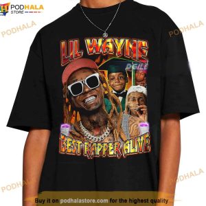 Vintage Lil Wayne Best Rapper Alive Shirt Lil Wayne Tshirt Tha Carter