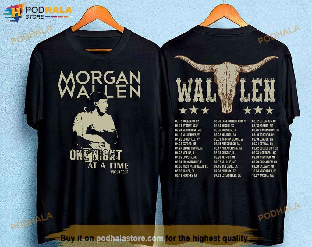 Vintage Morgan Wallen Tour 2023 Merch Shirt
