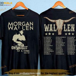Vintage Morgan Wallen Tour 2023 Merch Shirt, Country Music Shirt For Fans