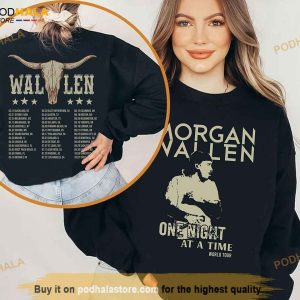 Vintage Morgan Wallen Tour 2023 Merch Shirt Country Music Tshirt For Fans