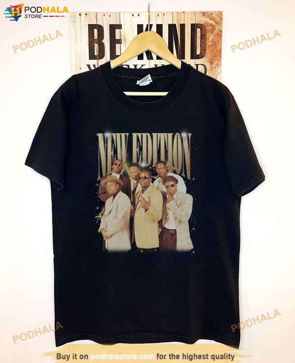 Vintage New Edition Band Music Shirt, New Edition Legacy Tour 2023 Shirt