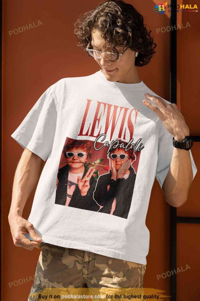 Vintage Retro 90's Scottish Legend Lewis Capaldi Shirt For Fans