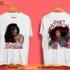 Vintage Style 90s Janet Jackson 2023 Tour Shirt For Fans