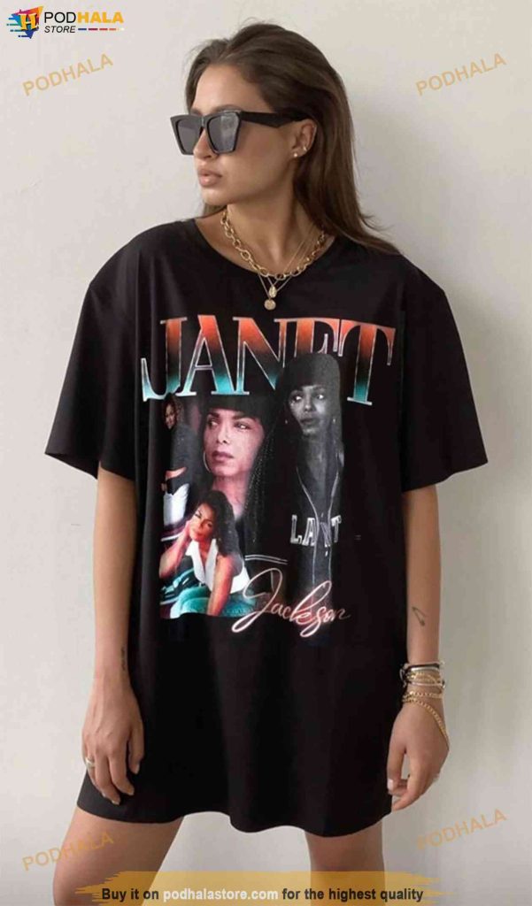Vintage Style Janet Jackson Tour Unisex Shirt