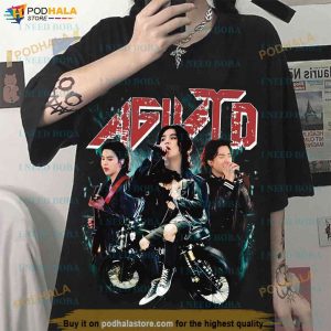 Vintage Suga Min Yongi Shirt Bts August D D Day Tour Merch For Fans 2