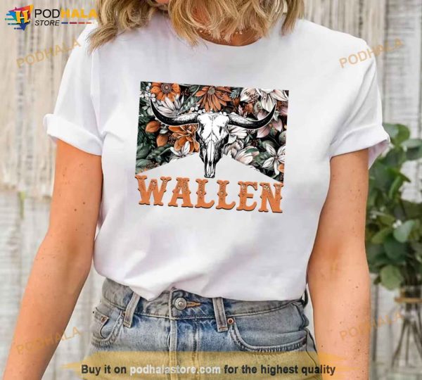 Vintage Wallen Western Shirt, Cowgirl Western Wallen Gift For Fan