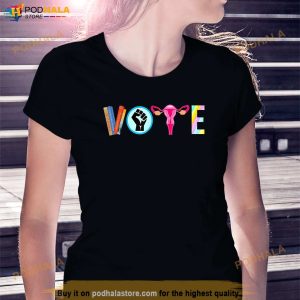 Vote Banned Books Reproductive Rights BLM Political Activism Shirt