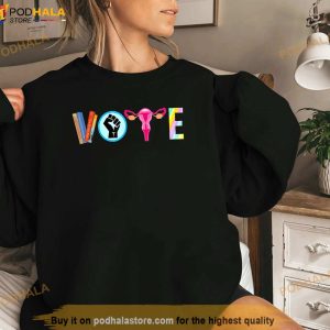 Vote Banned Books Reproductive Rights Blm Political Activism Shirt 3