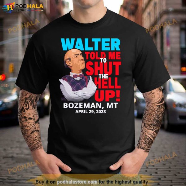 Walter Jeff Dunham Shirt, Bozeman MT April 29 2023 Tour