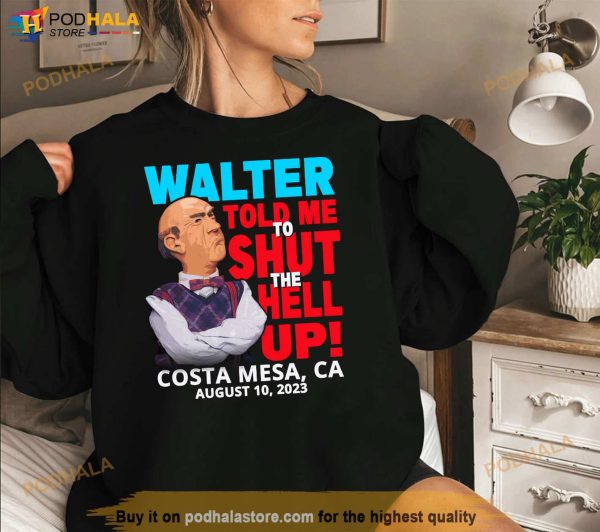 Walter Jeff Dunham Shirt, Costa Mesa CA August 10 2023 Tour