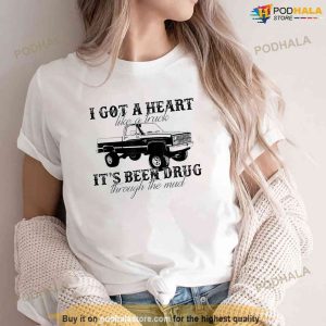 Western Country Farm Truck I Got A Heart Like A Truck Shirt