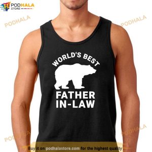 Worlds Best Father In Law Bear Shirt Father In Law Gifts Shirt 3