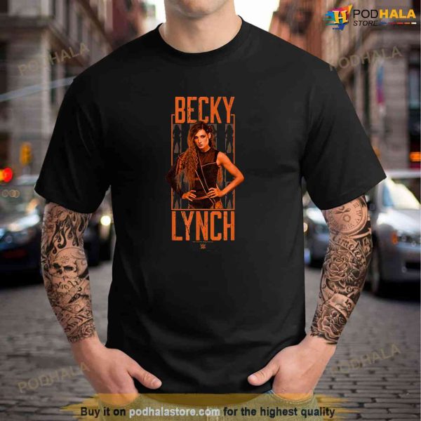 WWE Becky Lynch Power Pose Photo Portrait Poster Shirt
