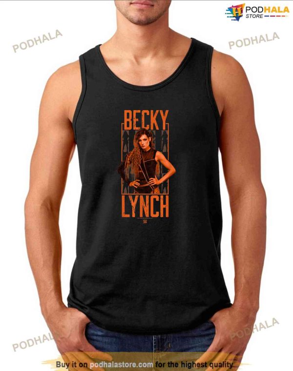 WWE Becky Lynch Power Pose Photo Portrait Poster Shirt