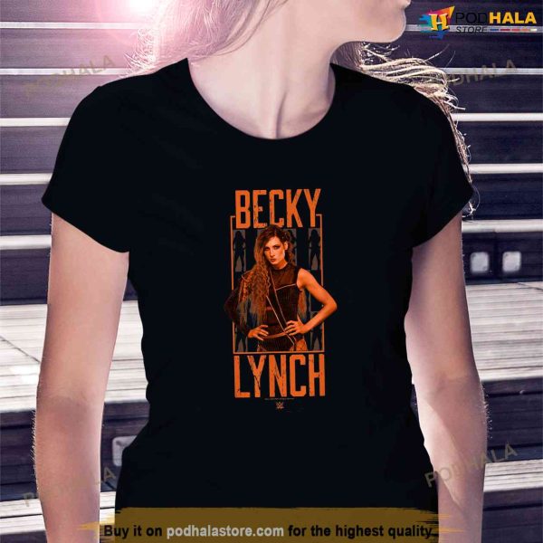WWE Becky Lynch Power Pose Photo Portrait Poster Shirt