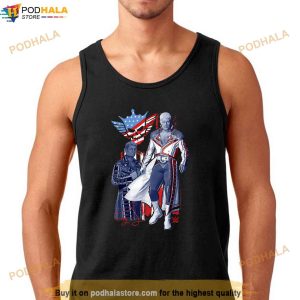 WWE Patriotic Cody Rhodes Full Body Americana Retro Shirt