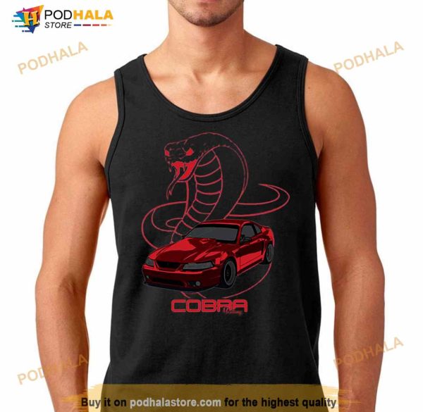 0304 Mustang Cobra Snakes Graphic Shirt