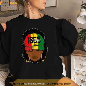 1865 Juneteenth Celebrate African American Freedom Day Women Shirt 3