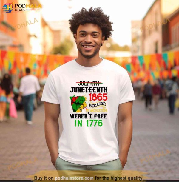 1865 Juneteenth Shirt, 1776 Peace Love Juneteenth, Black Lives Matter Shirt