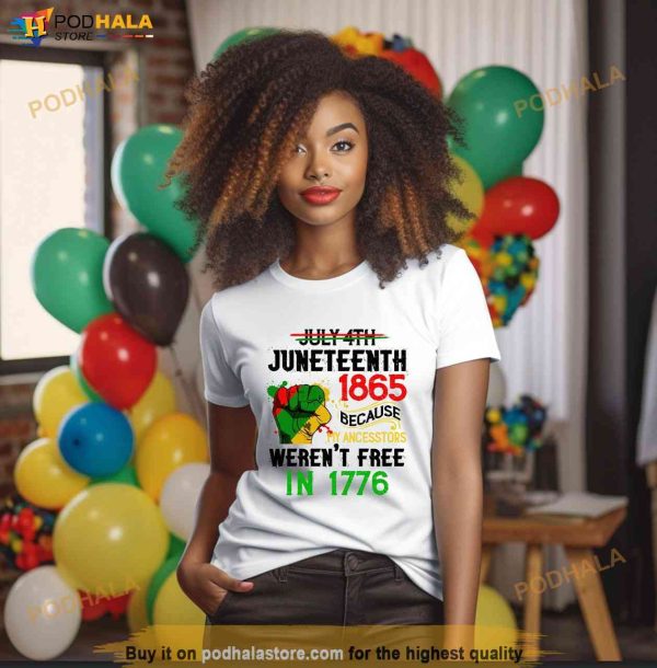 1865 Juneteenth Shirt, 1776 Peace Love Juneteenth, Black Lives Matter Shirt