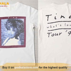 1993 Tina Turner Whats Love Tour 93 Shirt Vtg 90s Tina Turner World Tour 2