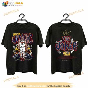 2 Sided Nikola Jokic Shirt Nikola Jokic The Joker Basketball Shirt 2