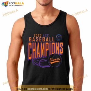 2023 ACC Baseball Champions Clemson Tigers Shirt