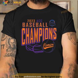 2023 Acc Baseball Champions Clemson Tigers Shirt 3