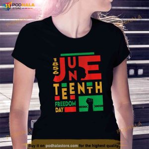 2023 Black History African American Juneteenth 19 June Shirt 2