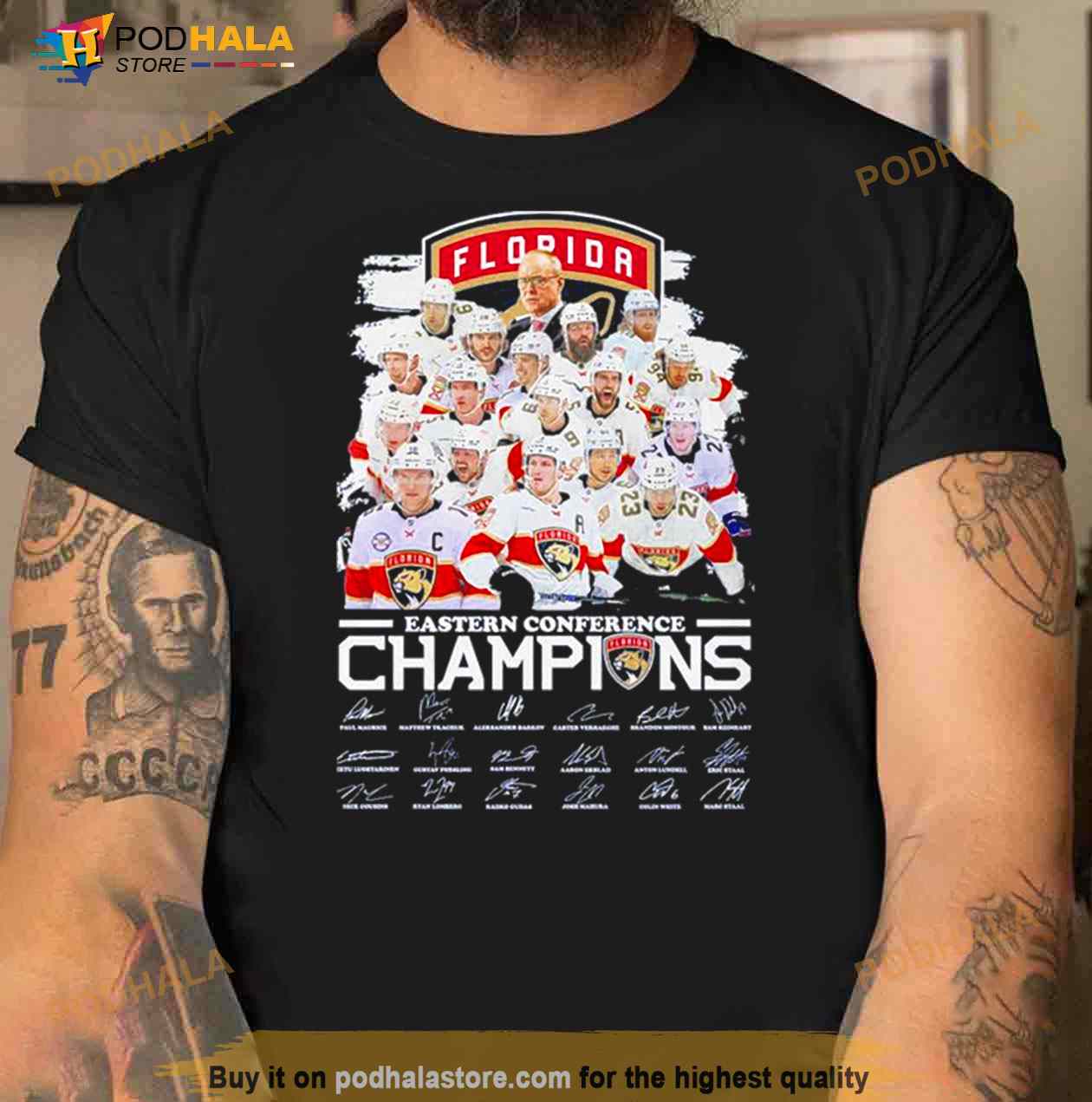 Florida Panthers 2023 Eastern Conference Champions logo T-shirt