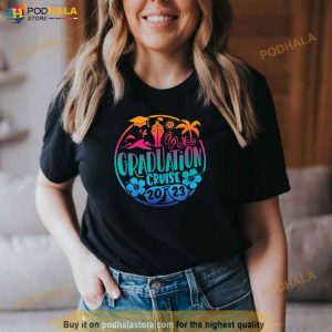 2023 Graduation Cruise Vacation Matching Group Beach Shirt 2