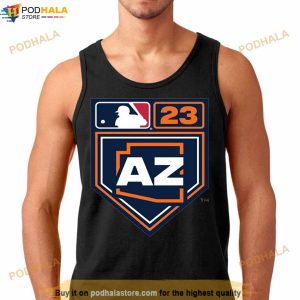 2023 MLB Spring Training Arizona License Plate logo Shirt