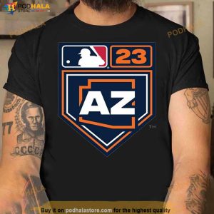 2023 Mlb Spring Training Arizona License Plate Logo Shirt 3