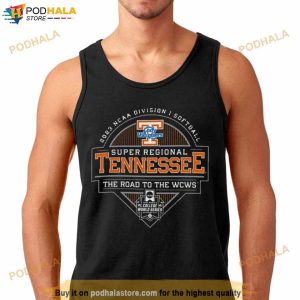 2023 Ncaa Division I Softball Super Regional Tennessee The Road To The Wcws Shirt 2