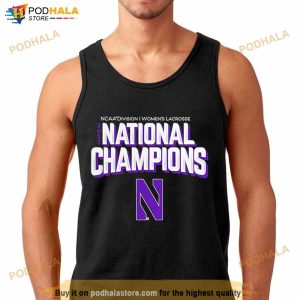 2023 NCAA Division I Women’s Lacrosse National Champions Northwestern Wildcats T Shirt